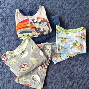 Baby Yoda Pajama Set for Kids